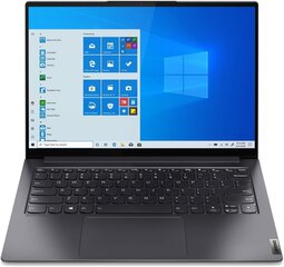 Lenovo Yoga Slim 7 Pro 14IHU5 14", Intel Core i5-11300H, 16GB, 128GB SSD, Win 11, Pilkas kaina ir informacija | Nešiojami kompiuteriai | pigu.lt