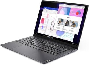 Lenovo Yoga Slim 7 Pro 14IHU5 14", Intel Core i5-11300H, 16GB, 128GB SSD, Win 11, Pilkas kaina ir informacija | Nešiojami kompiuteriai | pigu.lt
