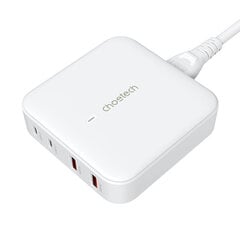 Choetech PD8008 100W GaN 2x USB-A, 2x USB-C цена и информация | Адаптеры, USB-разветвители | pigu.lt