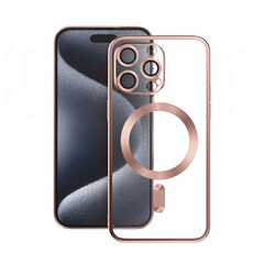 Vmax Electroplating Mag TPU case for iPhone 12 Pro 6,1" gold rose цена и информация | Чехлы для телефонов | pigu.lt