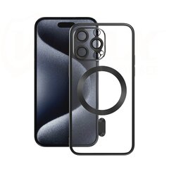 Vmax Electroplating Mag TPU case for iPhone 12 6,1" black цена и информация | Чехлы для телефонов | pigu.lt