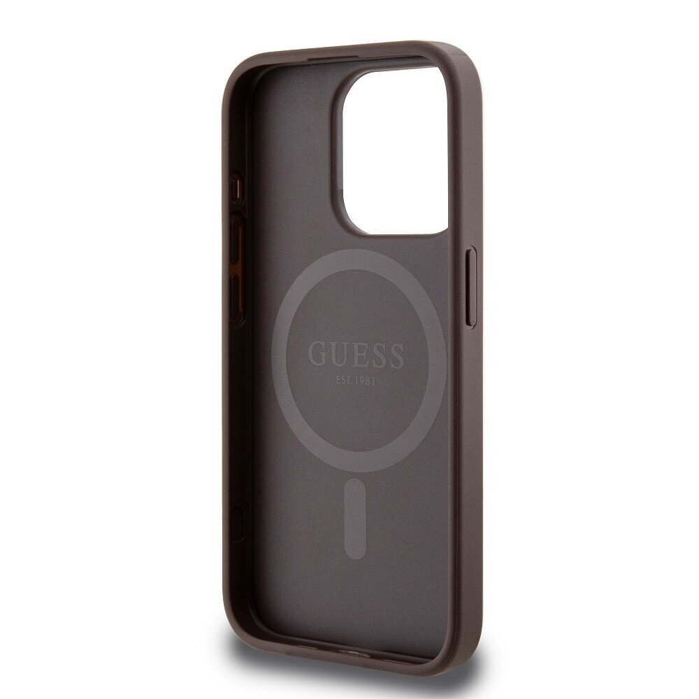 CG Mobile Guess PU Leather 4G Colored Ring Mag цена и информация | Telefono dėklai | pigu.lt