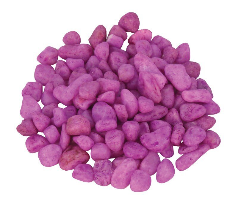 Akvariumo smėlis Happet, violetinis, 0,7 cm 0,5 kg цена и информация | Akvariumo augalai, dekoracijos | pigu.lt