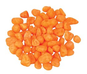 Akvariumo smėlis Happet fluor, oranžinis, 1,5cm 0,5kg kaina ir informacija | Akvariumo augalai, dekoracijos | pigu.lt