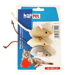 Žaislas klatėms Happet pelė K065, 5 cm, 3 vnt. kaina ir informacija | Žaislai katėms | pigu.lt