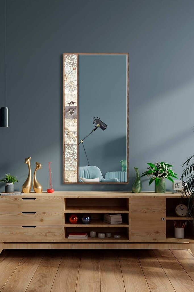 Dekoratyvinis veidrodis Asir, 50x102 cm kaina ir informacija | Veidrodžiai | pigu.lt