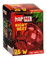 Naktinė lemputė terariumjui Happet, 25 W, raudona kaina ir informacija | Prekės egzotiniams gyvūnams | pigu.lt