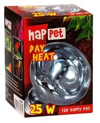 Лампа Terra Day Heat UVA Happet 25 Вт цена и информация | Товары для экзотических животных | pigu.lt