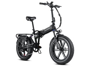 Sulankstomas elektrinis dviratis Samebike XWLX09 20", juodas цена и информация | Электровелосипеды | pigu.lt