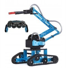 Nuotoliu valdomas metalinis robotas K1 su griebtuvu 2,4 GHz, mėlynas kaina ir informacija | Žaislai berniukams | pigu.lt