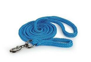 Плетеный веревочный шнурок синий 220 см цена и информация | Поводки для собак | pigu.lt