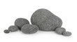 Lavos akmenukai akvariumams Happet, juodi, 5-7 cm, 1 kg kaina ir informacija | Akvariumo augalai, dekoracijos | pigu.lt