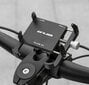 Telefono laikiklis dviračiui arba motociklui Gub Plus 21, juodas цена и информация | Krepšiai, telefonų laikikliai | pigu.lt