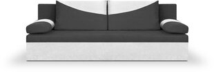 Товар с повреждением. Трехместный диван Bellezza Polo, серый/белый цена и информация | Товары с повреждениями | pigu.lt