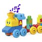 Kaladėlės Mega Bloks® Grojantis traukinys, 50 d. цена и информация | Žaislai kūdikiams | pigu.lt