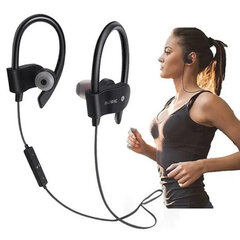 Беспроводные наушники BestSin Sports Headset Wh-006 Bluetooth с микрофоном, красные цена и информация | Наушники | pigu.lt