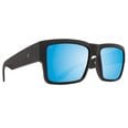 Солнечные очки Spy Cyprus Happy Boost, матовые черные с голубыми линзами