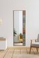 Dekoratyvinis veidrodis Asir, 50x148 cm, rudas/oranžinis kaina ir informacija | Veidrodžiai | pigu.lt