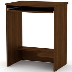 Письменный стол СКМ-13, коричневый цена и информация | Компьютерные, письменные столы | pigu.lt
