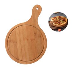 Бамбуковый противень для пиццы, 32 см цена и информация | Кухонная утварь | pigu.lt