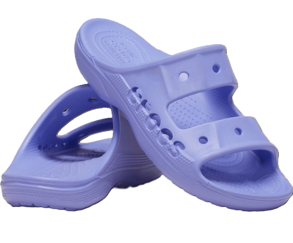 Crocs™ šlepetės BAYA, violetinės spalvos kaina ir informacija | Šlepetės moterims | pigu.lt