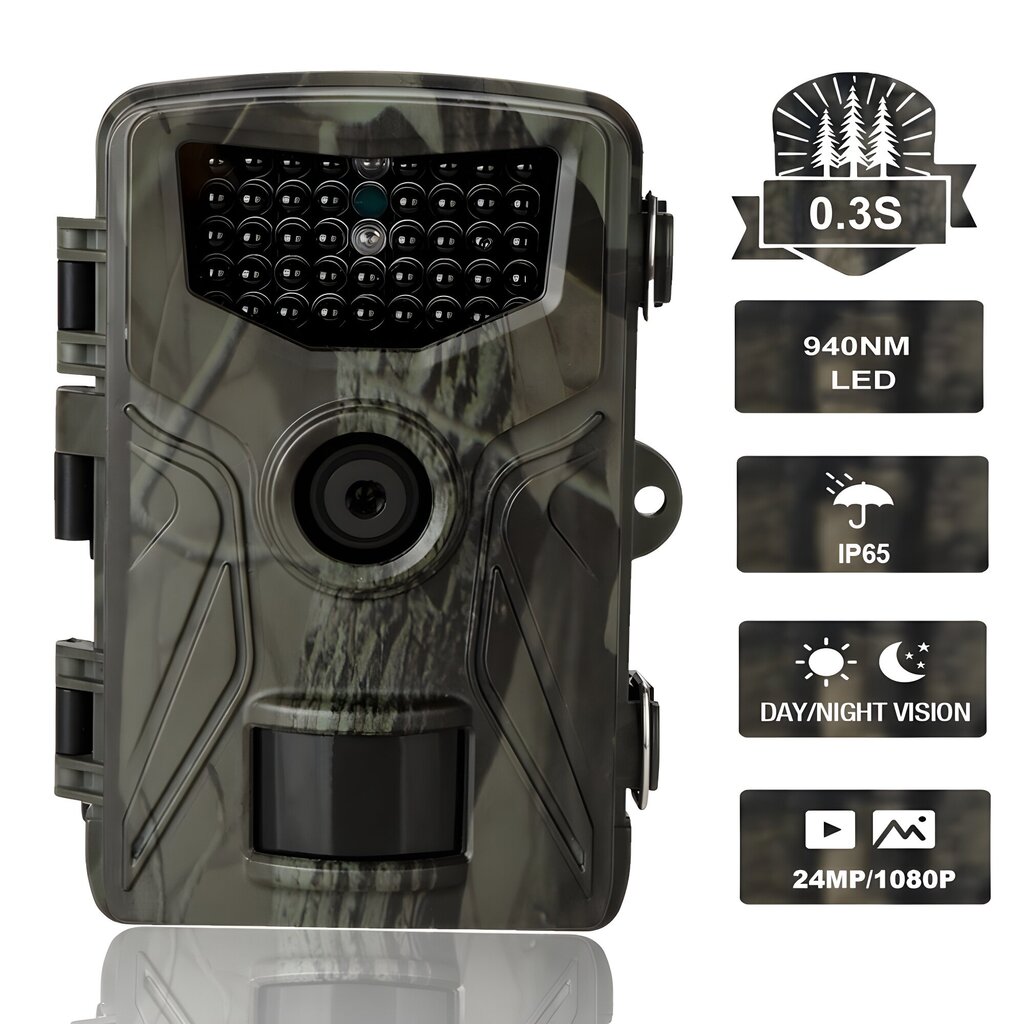 Medžioklės kamera 16MP Livman HC-804A kaina ir informacija | Medžioklės reikmenys | pigu.lt