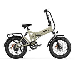 Электровелосипед PVY Z20 Plus, хаки, 500Вт, 14,5Ач цена и информация | Электровелосипеды | pigu.lt