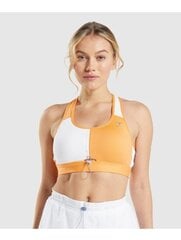 Sportinė liemenėlė moterims Gymshark 170437936353093501, oranžinė kaina ir informacija | Sportinė apranga moterims | pigu.lt