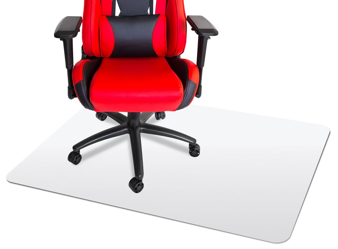 Apsauginis kėdės kilimėlis, skaidrus kaina ir informacija | Biuro kėdės | pigu.lt