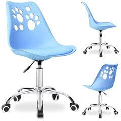 grover - синий вращающийся стул для детей цена и информация | Офисные кресла | pigu.lt