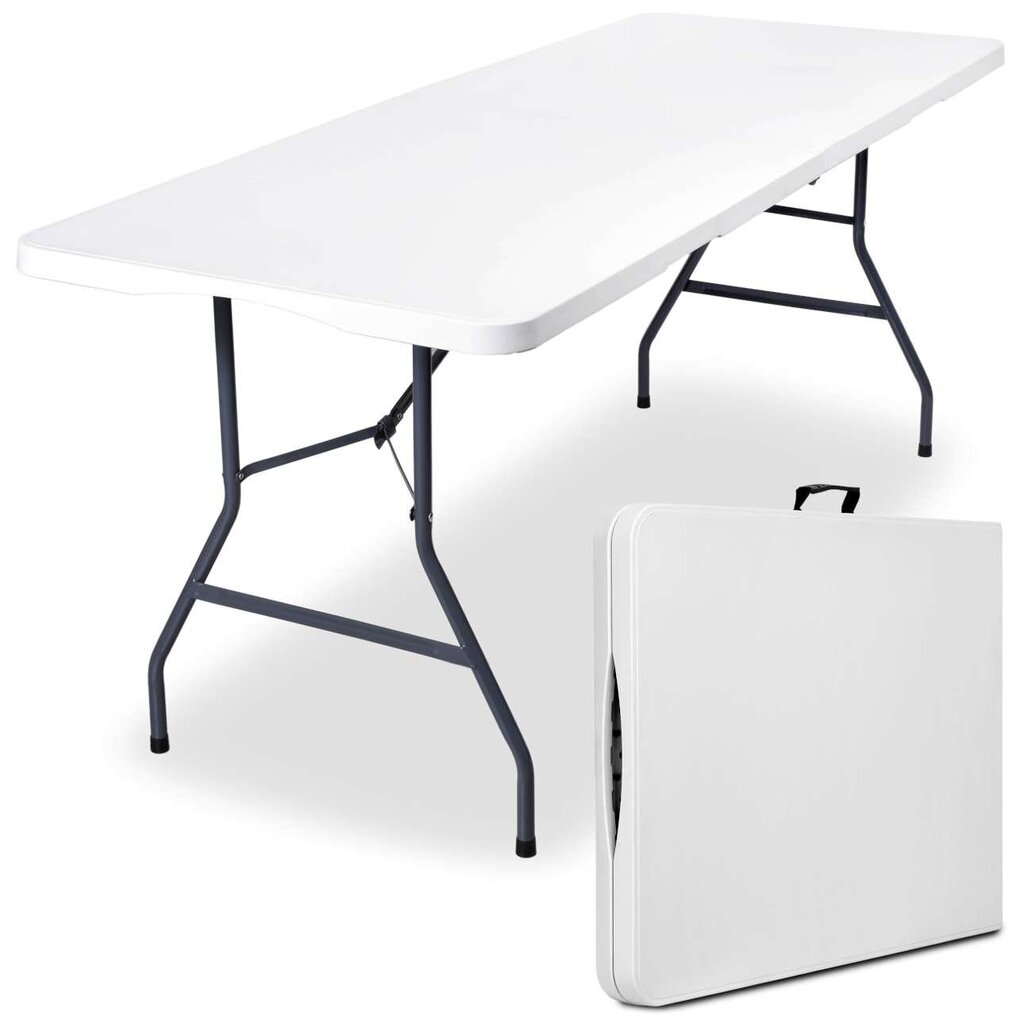 Stalas, baltas kaina ir informacija | Lauko stalai, staliukai | pigu.lt