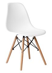 Kėdė Paris, balta kaina ir informacija | Virtuvės ir valgomojo kėdės | pigu.lt
