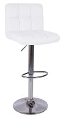 Барный стул АРАКО, белый цена и информация | Стулья для кухни и столовой | pigu.lt