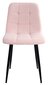 Kėdė Teddy Denver, rožinė kaina ir informacija | Biuro kėdės | pigu.lt