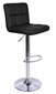 Baro kėdė Arako, juoda kaina ir informacija | Virtuvės ir valgomojo kėdės | pigu.lt