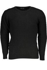 U.S Grand Polo megztinis vyrams USTR955, juodas kaina ir informacija | Megztiniai vyrams | pigu.lt