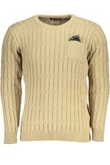 U.S Grand Polo megztinis vyrams USTR954, smėlio spalvos kaina ir informacija | Megztiniai vyrams | pigu.lt