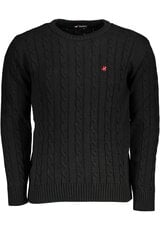 U.S Grand Polo megztinis vyrams USTR952, juodas kaina ir informacija | Megztiniai vyrams | pigu.lt
