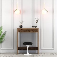 Стол для макияжа Asir, 70x40x84.7 см, коричневый цена и информация | Туалетные столики | pigu.lt