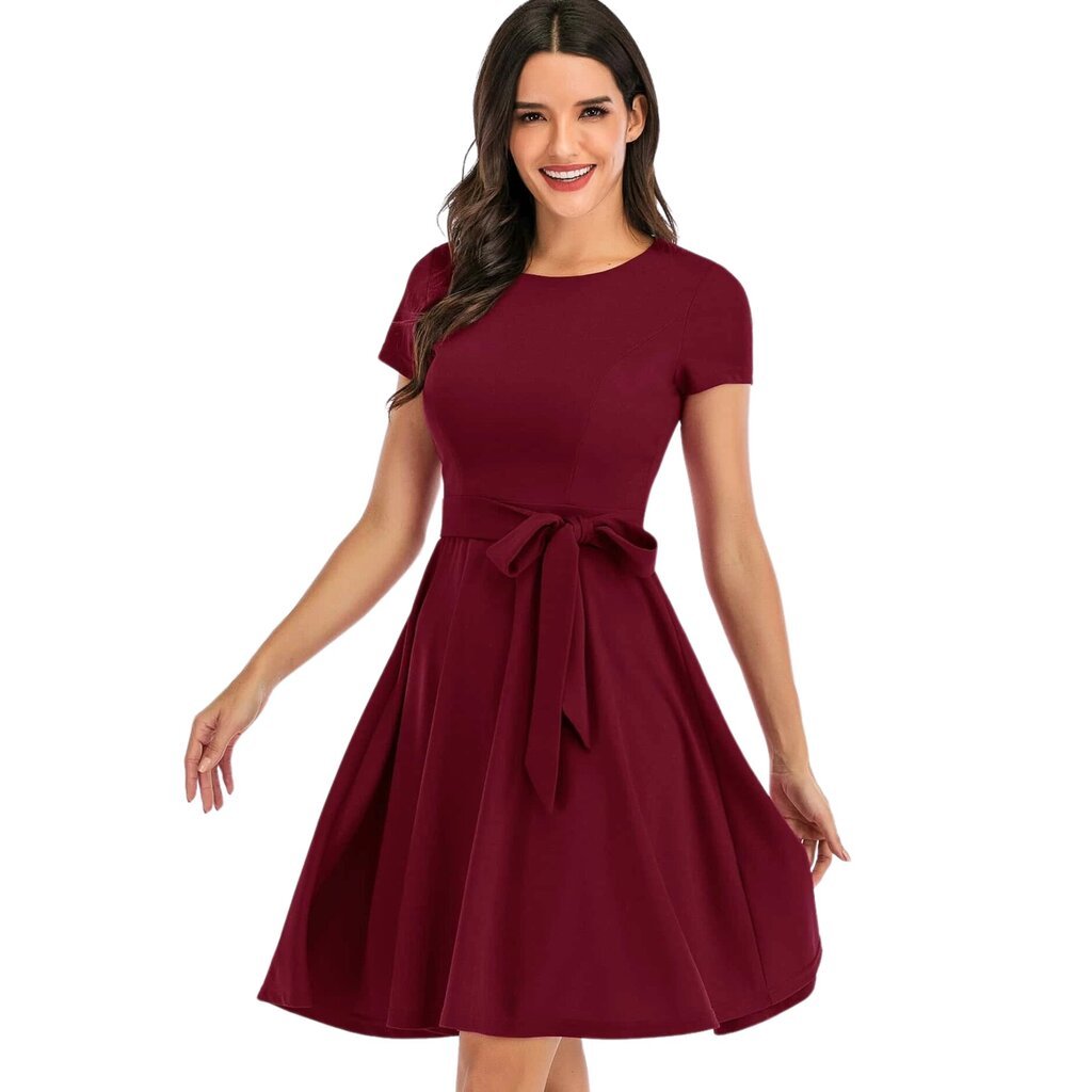 Suknelė moterims Rockabilly Dresstells, raudona kaina ir informacija | Suknelės | pigu.lt