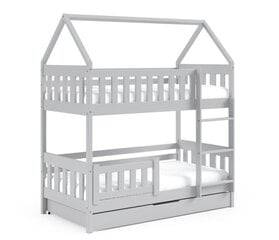 Двухъярусная кровать / домик Luna 2 с матрасами цена и информация | Детские кровати | pigu.lt