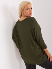 блузка rv-bz-5745.18 хаки factory-RV-BZ-5745.18-khaki-ONE SIZE цена и информация | Женские блузки, рубашки | pigu.lt