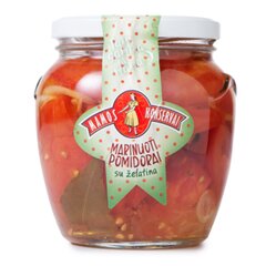 Pomidorai marinuoti su želatina Mamos Konservai, 530 g kaina ir informacija | Konservuotas maistas | pigu.lt