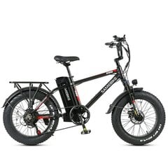Elektrinis dviratis Samebike XWC05 20", juodas kaina ir informacija | Elektriniai dviračiai | pigu.lt