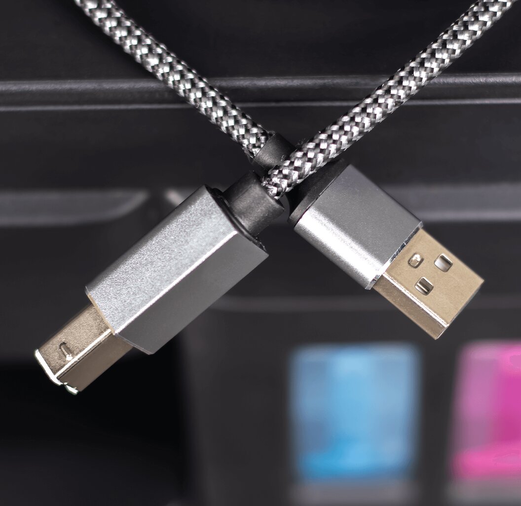 Reagle USB A-B 3 m USB-B spausdintuvo-skenerio kabelis цена и информация | Korpusų priedai | pigu.lt