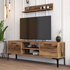 ТВ-блок Asir, 140x48x30 см, коричневый цена и информация |  Тумбы под телевизор | pigu.lt