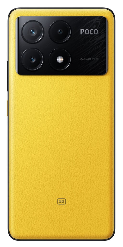 Xiaomi Poco X6 Pro 5G 8/256 MZB0FUTEU Yellow kaina ir informacija | Mobilieji telefonai | pigu.lt