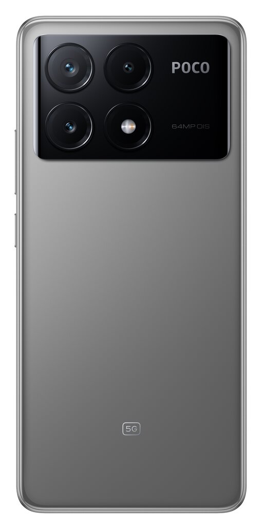 Poco X6 Pro 5G 12/512 MZB0FVEEU Grey kaina ir informacija | Mobilieji telefonai | pigu.lt