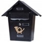 Pašto dėžutė, juoda, L9 kaina ir informacija | Pašto dėžutės, namo numeriai | pigu.lt