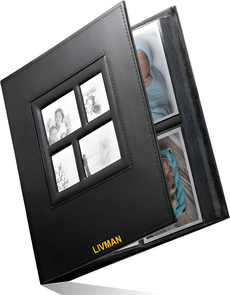 400 kišenių nuotraukų albumas LIVMAN BLGE-101 10x15cm nuotraukoms цена и информация | Rėmeliai, nuotraukų albumai | pigu.lt
